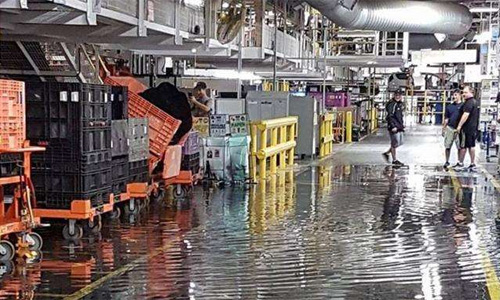 東莞18~19日兩天暴雨再次來襲，請做好塑料粉碎機防護
